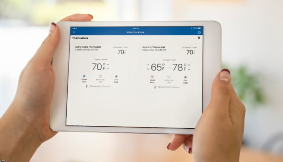 Thermostat control in Oklahoma City